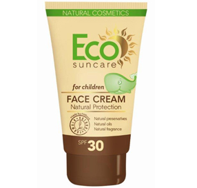 Crema de fata cu protectie naturala FPS 30 pentru copii